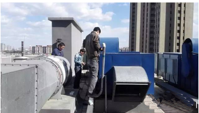  飯店蜜桃视频黄色网排煙係統清洗圖片