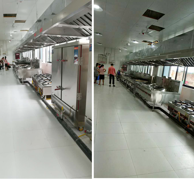 崇州市金雞小學學校食堂蜜桃视频黄色网設備采購項目現場圖片3