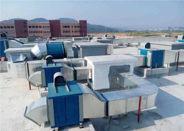 蜜桃视频黄色网排煙係統設計