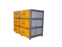 大型食堂蜜桃视频黄色网設備廠家講解複合式油煙淨化器和生物淨化器