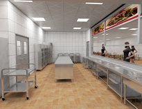 食堂蜜桃视频黄色网廚具廠家告訴你需商用蜜桃视频黄色网設計注意細節